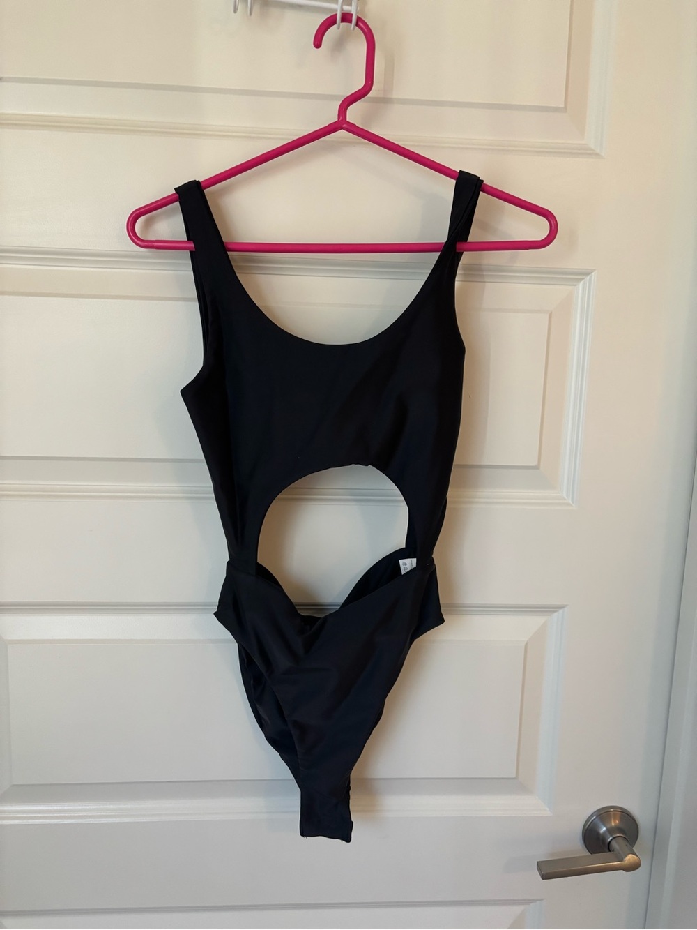 LF Black Cutout Bodysuit
